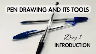 Introduction to Ballpoint Pen Drawing and Its Tools