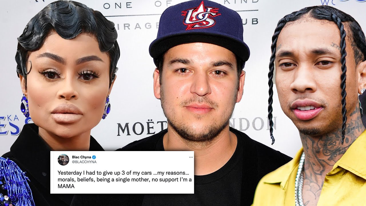 Rob Kardashian And Tyga Brutally Call Out Blac Chyna Over Her Financial  Support Claims