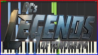 DC's Legends of Tomorrow - Main Theme | Piano Tutorial