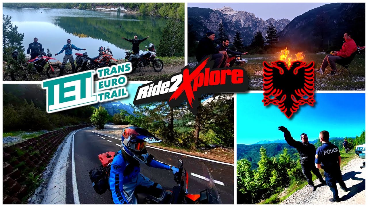 Trans Euro Trail Albania Adventure | 990 Adventure Tenere 700 CRF300 Rally