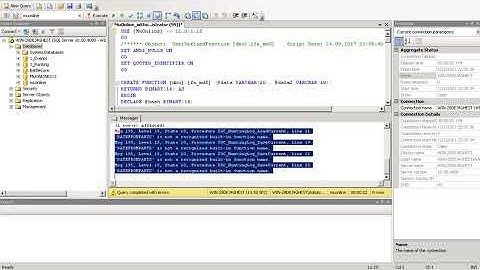 Create muonline sql 2008 error