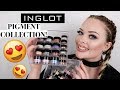 INGLOT AMC Pure Pigment Eyeshadow & Body Sparkles | My Collection!