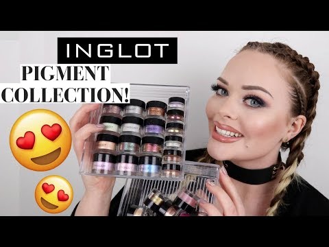 Video: Inglot AMC Pure Pigment Eye Shadow v revizi # 30