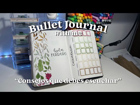 Ep. 5: "Consejos que debes escuchar" ❤️ | Bullet Journal with Me + Podcast