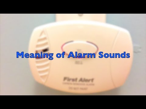 فيديو: ماذا تعني 3 إشارات صوتية على جهاز كشف الدخان First Alert؟