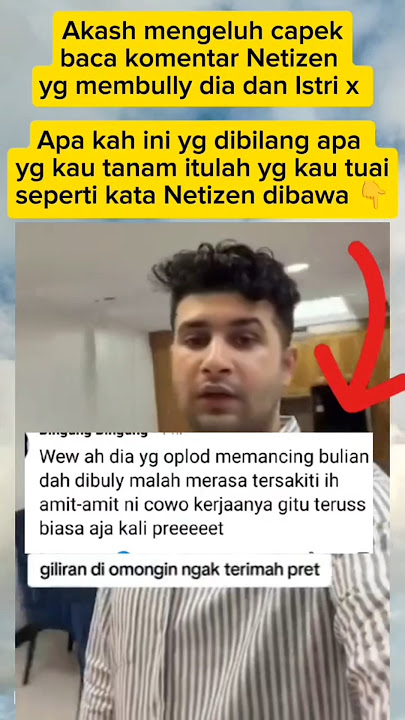 Akash is tired of always being criticized by netizens 🤣#akashelahi #shortvideo #viralvideo #trending