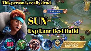 INSANE One Hit Build in MLBB Gameplay ~ SUN MLBB