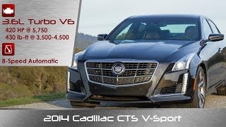 2014 / 2015 Cadillac CTS V Sport Review and Road Test