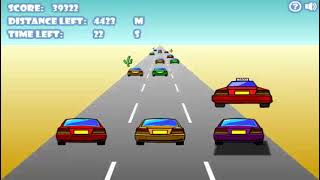 Crazy Taxi (Flash Game) Gameplay screenshot 1