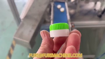 Servo mold torque control edible oil cap screw capping assembly machine2 ups,high capacity