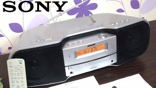 Chaîne Hi-fi Sony Personal Audio System ZS-S50CP – FM/AM, CD, Télécommande (occasion)