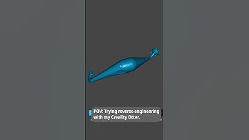 POV: Trying reverse engineering with Creality Otter 3d Scanner