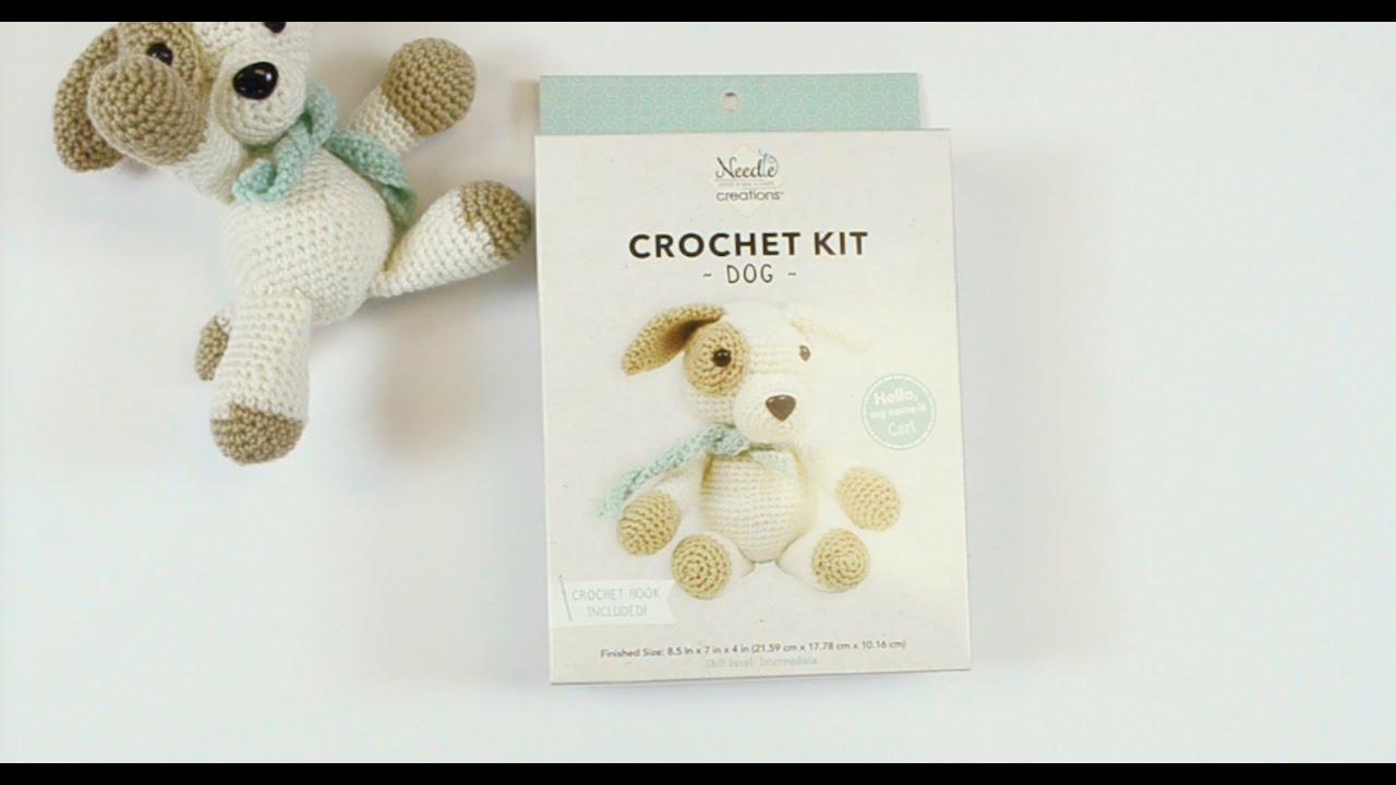 Fabric Editions Needle Creations Crochet Kit-Cow NCCRCHKT-COW