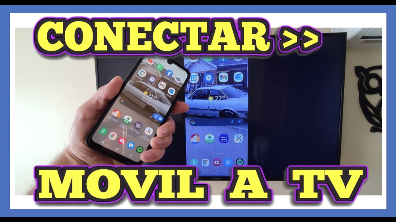 📲 COMO TRANSMITIR y CONECTAR CELULAR a TELEVISION SMART TV 🖥 con SMART