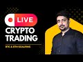Crypto Live Trading: BTC &amp; ETH Scalping with 8 &amp; 13 EMA | Make Profits in Real-Time! | 30 April 2025