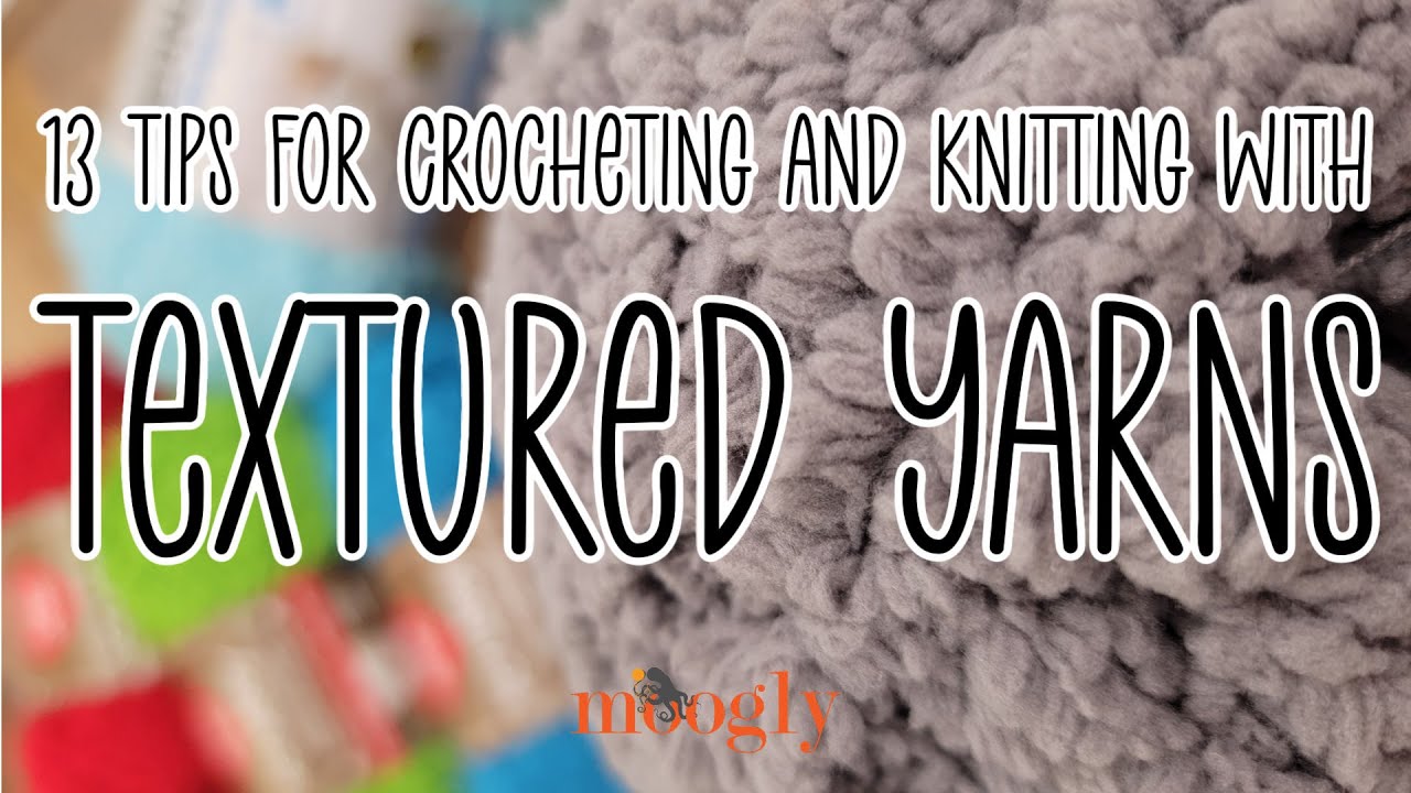 Crocheting With Textured Yarn! 