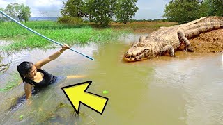 Crocodile Grabbed A Girl And Dragged Her Into The Water  No One Could Imagine What Would Happen Next by HappyWorld 459 views 2 weeks ago 4 minutes, 12 seconds