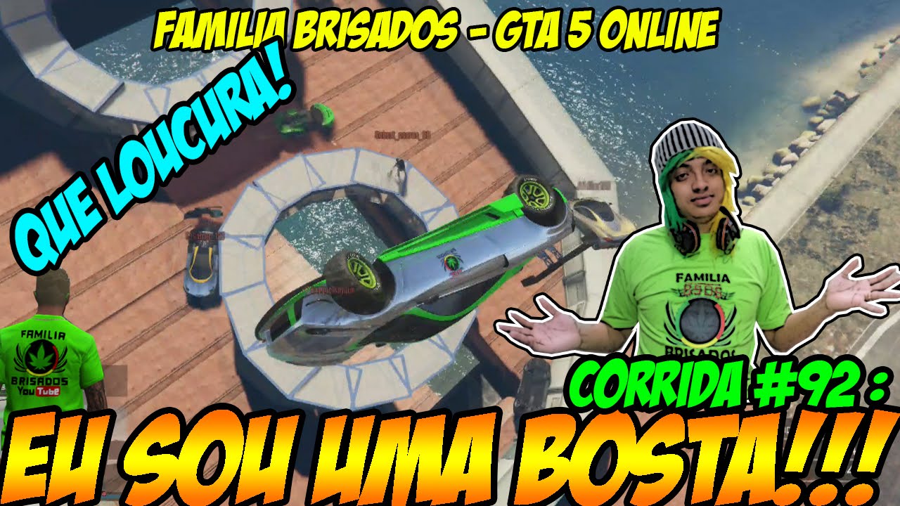 EU SOU UMA BOSTA! (CORRIDAS #92 - GTAV) dlcl stanford