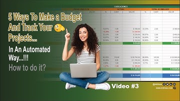 5 Ways To Make Budget And Track Your Project 👊!!! 👉 Video 3/12 | How to do it? 👇  😀😀😀