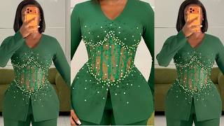 HOW TO CUT A PRINCESS DART UNDER BUST CORSET TOP