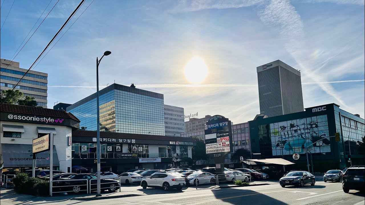 KoreaTown L.A. Walking Tour 6th&VermontMariposa YouTube