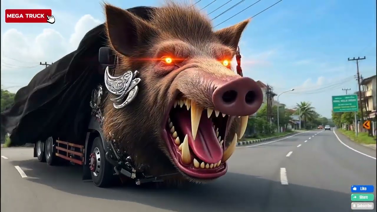 VIRAL‼️ Truk Pertamina Mendadak Jadi Bantengan Mengamuk di Jalan! KERETA BANTENGAN  KERETA BANTENG