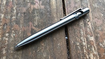 The Tactile Turn Slider Bolt-Action Pen: The Full Nick Shabazz Review