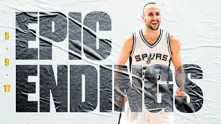 Final 49.1 & OT With CLUTCH Manu Ginobili Block! | On This Day