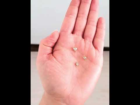 Aubree Gold Filled Heart Bracelet Connector, 3 Sizes