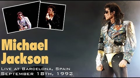Michael Jackson | Live in Barcelona - September 18th, 1992 (HD Remaster)