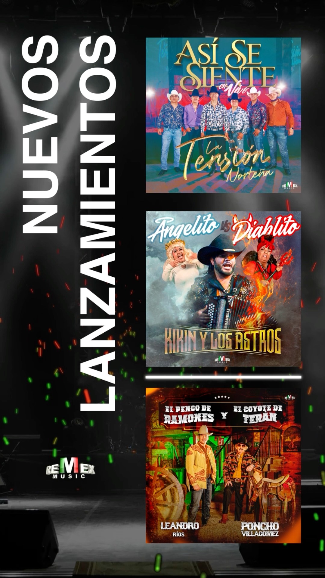 Este viernes acaba de llegar nueva musica ??Búscalos en todas las plataformas digitales ???
