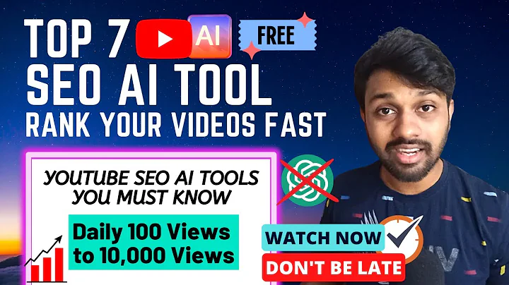 (2023) Boost Your YouTube Video Rankings with These 7 AI-Enabled SEO Tools
