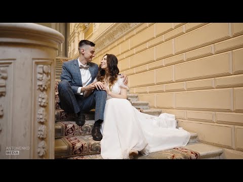 Регистрация во Дворце бракосочетания №1. Съемка видео в ЗАГСе Санкт-Петербурга