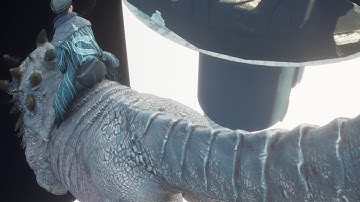 How to get stuck under map using a Graphorn in Hogwarts Legacy