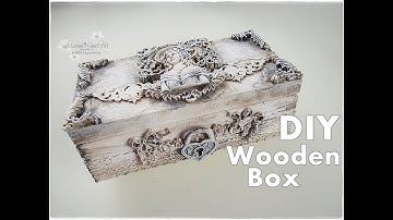 Victorian Style Mixed Media Box Tutorial ♡ Maremi