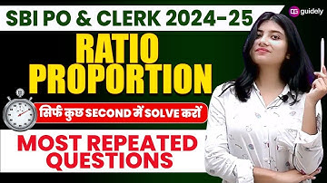 Ratio and Proportion Most Important Questions | PYQS | Ms Vanshika 
