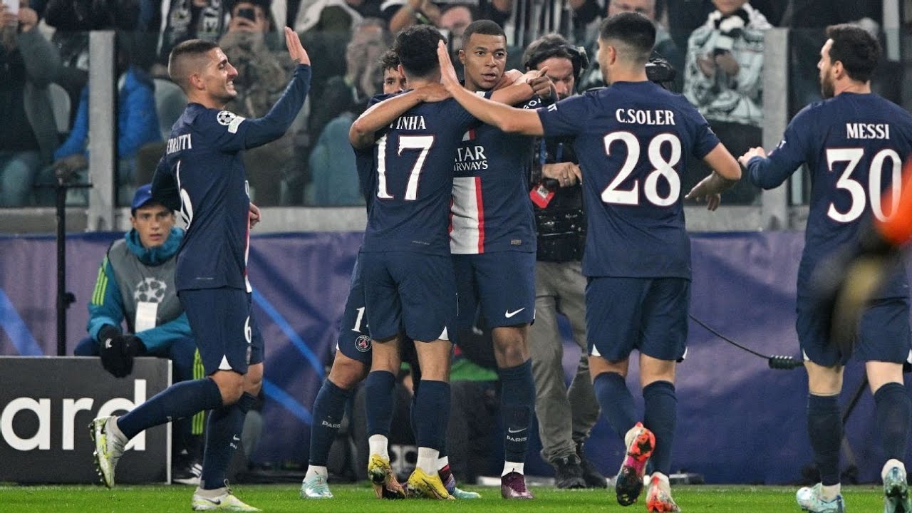 Juventus vs. Paris Saint-Germain - Football Match Report ...