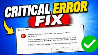 How To Fix “A Critical Error Has Occurred” in League of Legends | Process Must Be Terminated screenshot 3