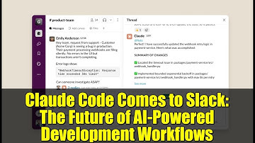 Claude Code Comes to Slack: The Future of AI-Powered Development Workflows