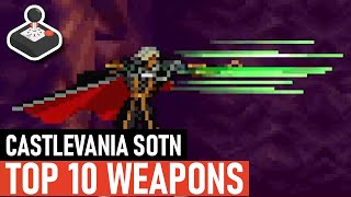 Castlevania SotN - Top 10 Weapons