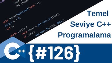 C++ 126 - Diziler 4 | Dizi Üzerinde Maksimum, Minimum ve Toplam Değer Bulma