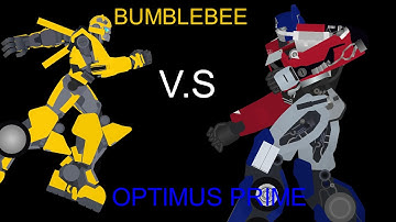 Optimus Prime vs Bumblebee  || Sticknodes Pro
