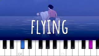 Video thumbnail of "Flying :)) ~ Tom Odell (piano tutorial)"