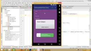 activeandroid crud application demo