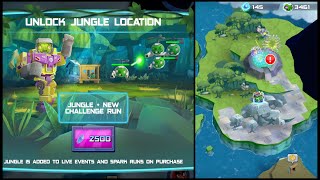 Angry Birds Transformers - JUNGLE + NEW CHALLENGE RUN Unlocked screenshot 5