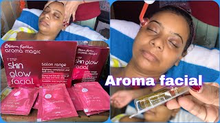 Aroma magic skin glow facial for dull skin | try this facial kit for glowing and bright skin