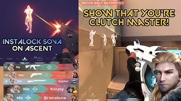AutoLock/InstaLock Sova on Ascent Map and Show That You Are Clutch Master - Valorant