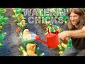 Automatic Creek Fed Chicken Watering System - PT 2  Raising Rocky Mountain Chickens