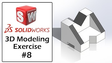 SolidWorks Tutorial For Beginners | Part Modeling Exercise - 08