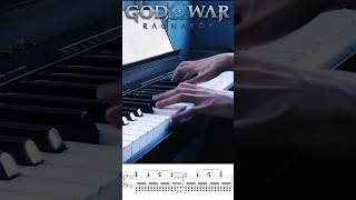 God of War - Ragnarök | Main Theme (Piano Sheet Music) #godofwar #godofwarragnarok #sheetmusic
